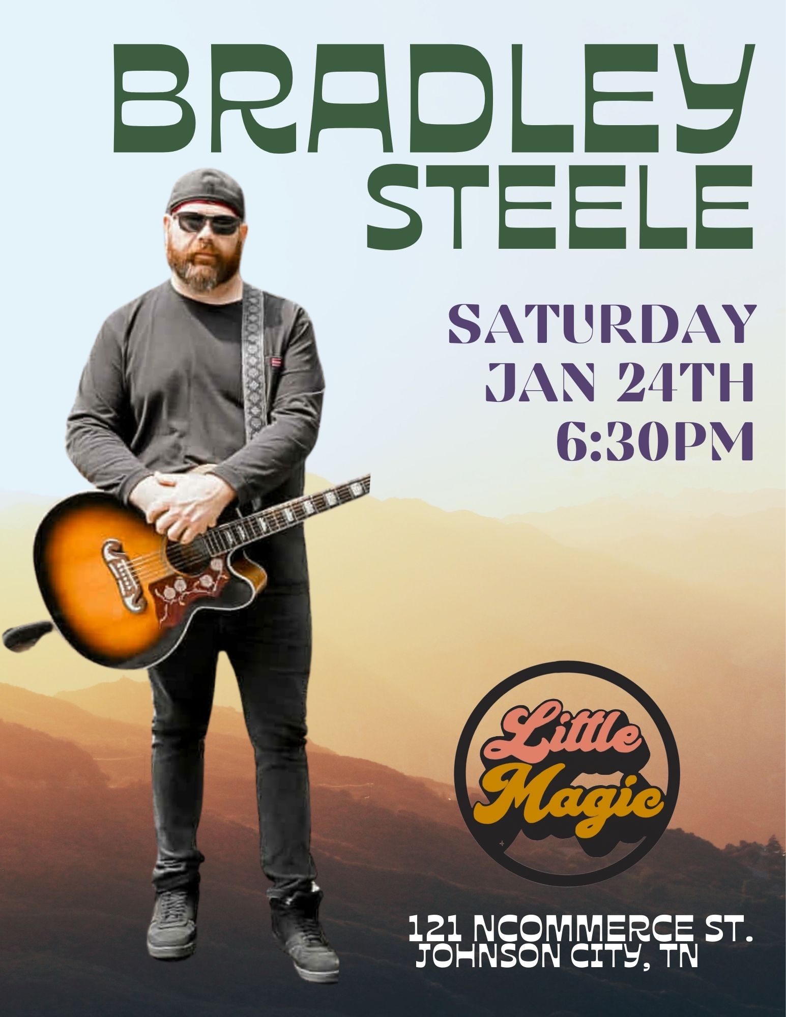 Live Music Bradley Steele